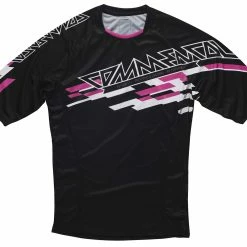 MAILLOT MANCHES COURTES ENDURO ROSE