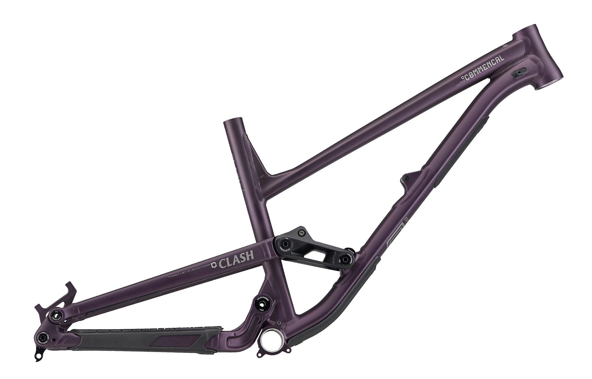 CADRE COMMENCAL CLASH METALLIC PURPLE 3 CADRE COMMENCAL CLASH METALLIC PURPLE