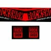 KIT STICKER ROCKSHOX MONARCH PLUS DEBONAIR RED -BIKE Soldes 2023 A16MONARDECALSRD 2000