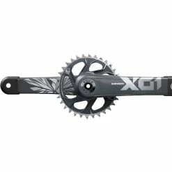 PEDALIER SRAM X01 EAGLE DUB 32D BLACK 175MM