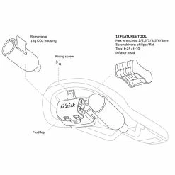 SELLE FIZIK TERRA ALPACA X5 + TOOL KIT -BIKE Soldes 2023 A22SADFIZALPATOOL 3 2000