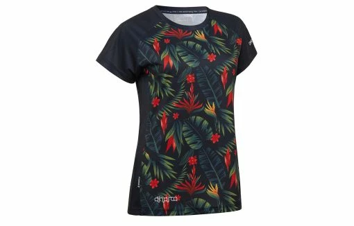 MAILLOT MANCHES COURTES DHARCO WOMEN TROPICAL -BIKE Soldes 2023 T21DHMTMCWT 2000
