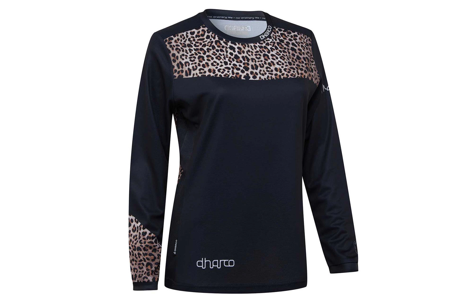 MAILLOT MANCHES LONGUES DHARCO WOMEN LEOPARD 3 MAILLOT MANCHES LONGUES DHARCO WOMEN LEOPARD