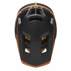 CASQUE FOX PROFRAME BLACK/GOLD -BIKE Soldes 2023 T21HLFOXPFBKGD 02 2000