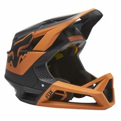 CASQUE FOX PROFRAME BLACK/GOLD