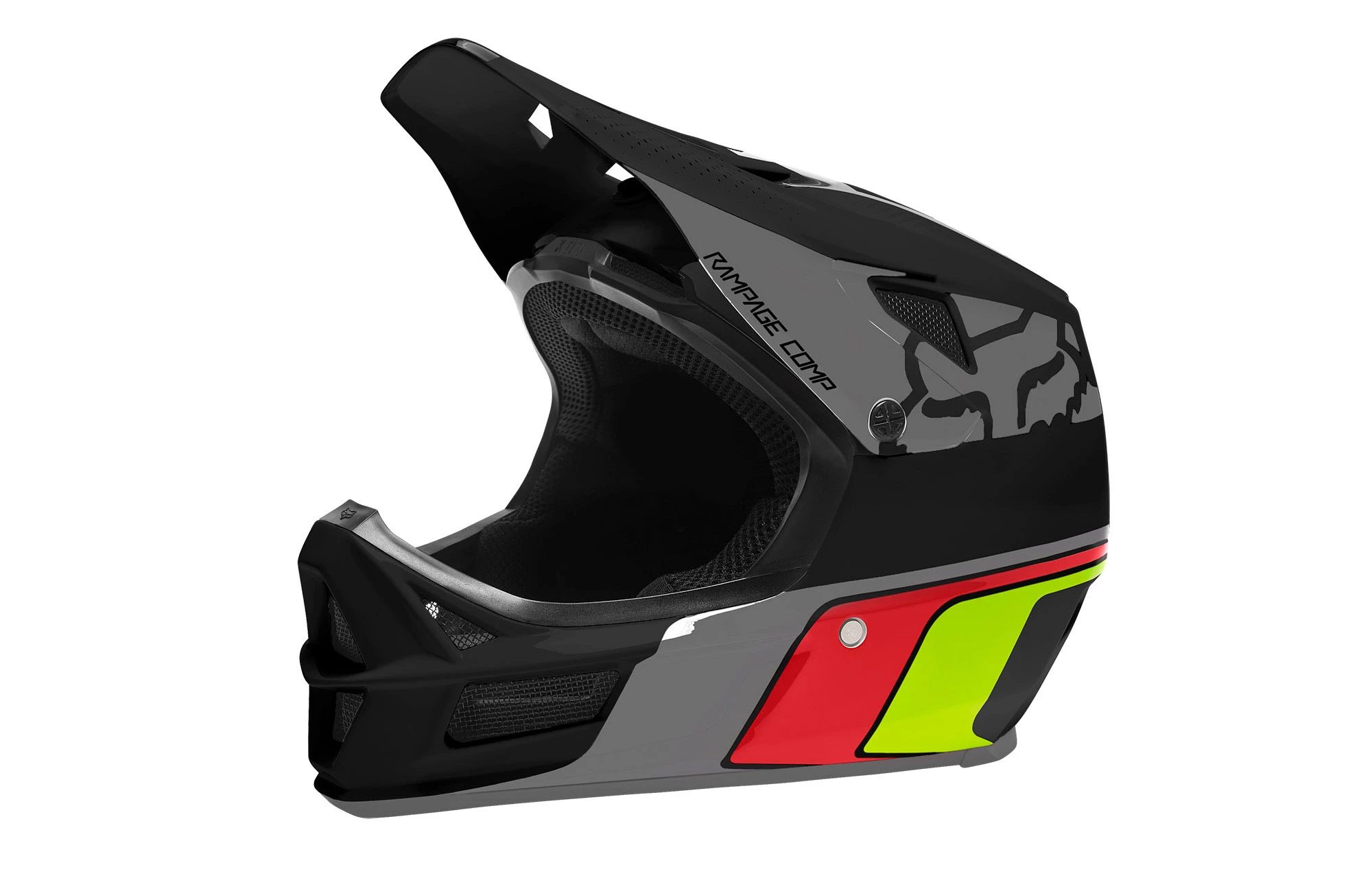 CASQUE FOX RAMPAGE COMP STONE 4 CASQUE FOX RAMPAGE COMP STONE – Image 2