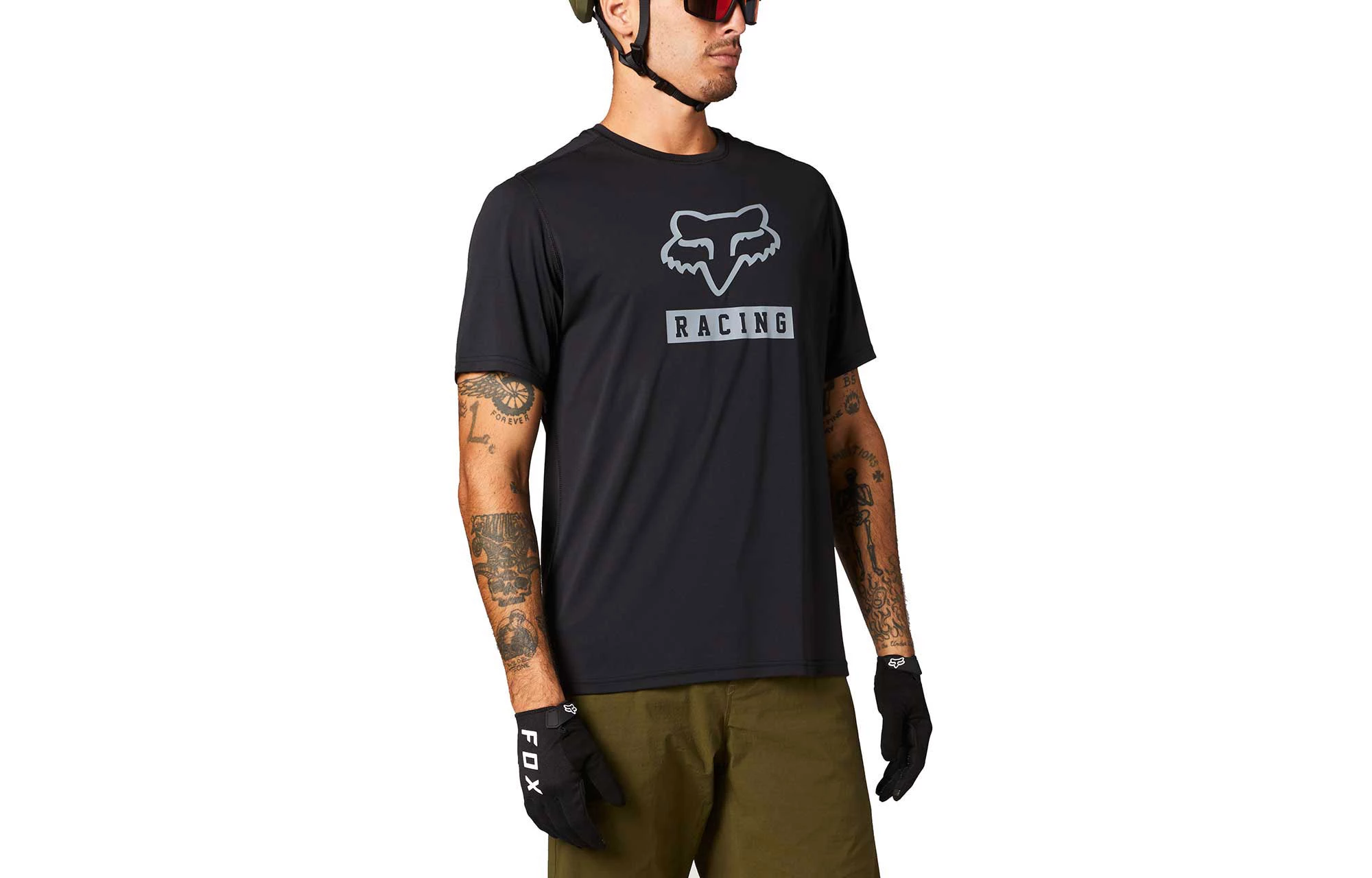 MAILLOT MANCHES COURTES FOX RANGER BLOCK BLACK 3 MAILLOT MANCHES COURTES FOX RANGER BLOCK BLACK