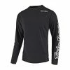 MAILLOT MANCHES LONGUES TROY LEE DESIGNS SPRINT - BLACK -BIKE Soldes 2023 T21MTMCLEESBK 2000