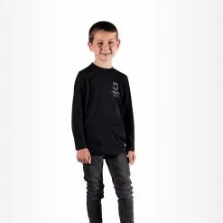 MAILLOT COMMENCAL MANCHES LONGUES KIDS BLACK BASIC