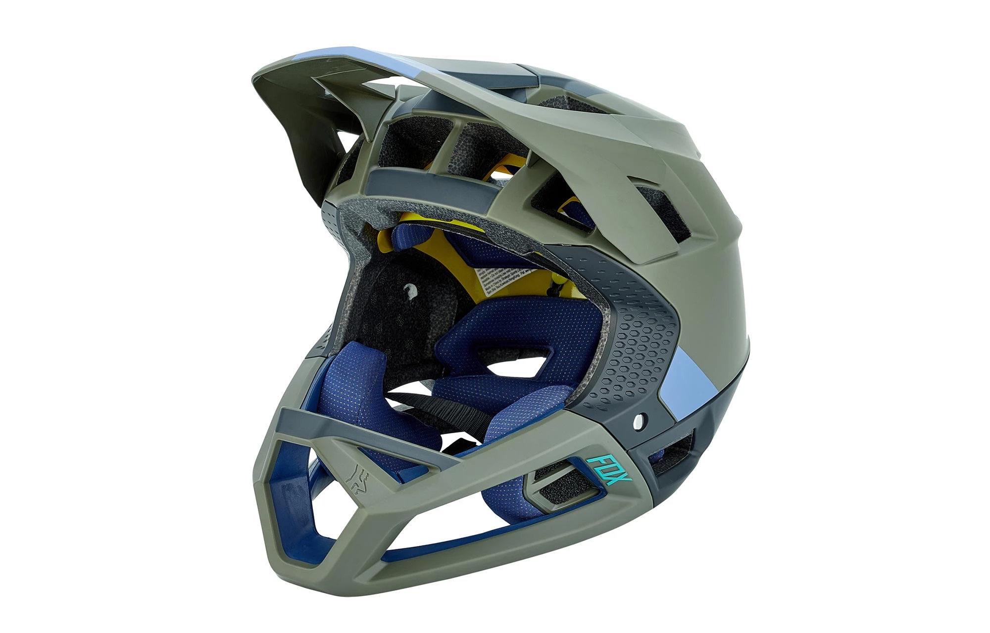 CASQUE FOX PROFRAME BLOCKED 3 CASQUE FOX PROFRAME BLOCKED