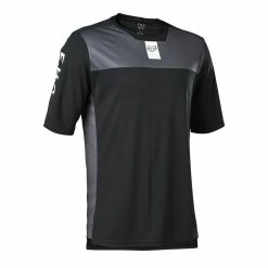 MAILLOT MANCHES COURTES FOX DEFEND BLACK