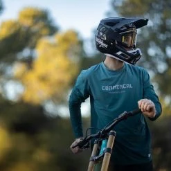 MAILLOT MANCHES LONGUES COMMENCAL CORPORATE LAGOON -BIKE Soldes 2023 T22MLCORLG 07 2000