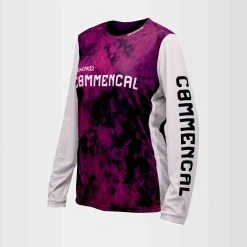 MAILLOT MANCHES LONGUES COMMENCAL-DHARCO WOMEN TEAM REPLICA PINK