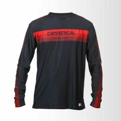 MAILLOT MANCHES LONGUES COMMENCAL RACE RED POLYCHROM